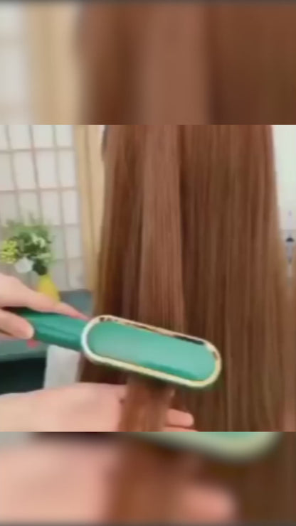 Electric Hair Straightener Comb Brush